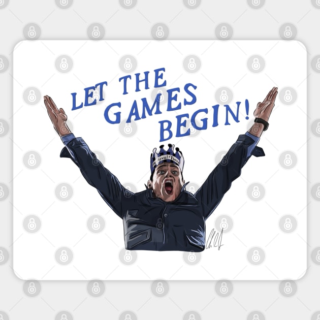 The Cable Guy: Let the Games Begin! Magnet by 51Deesigns